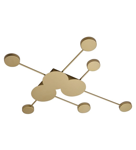 71276 Amadeo złote LED 21W