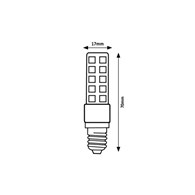 LED E14 T20 5W WW SMD-LED 79010 Rabalux