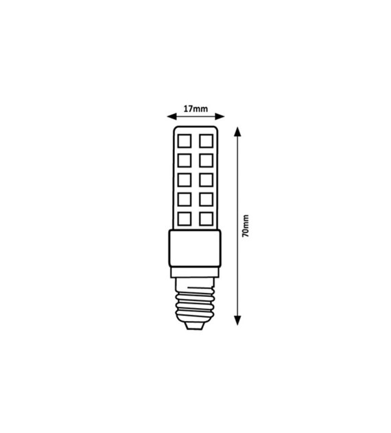 LED E14 T20 5W WW SMD-LED 79010 Rabalux