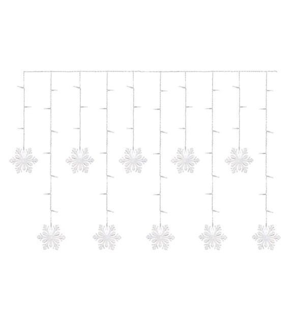 DCGW13 - 60LED ACRYLIC SNOWFLAKES CW