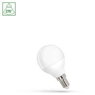 Żarówka LED Kulka 1W E14 CW WOJ+14447_1W