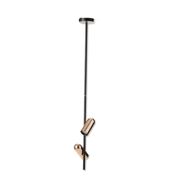Lampa sufitowa Vivi 2 GO/BK AZ5727