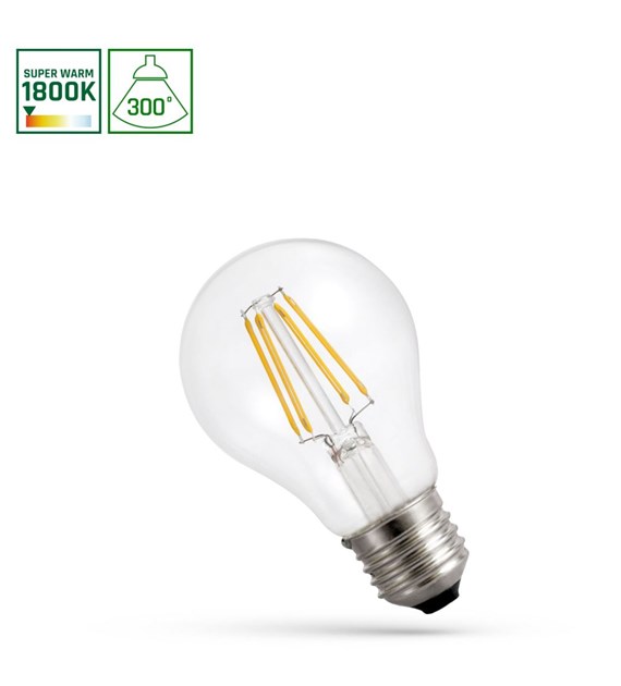 Żarówka LED GLS COG 7W E27 1800K WOJ+14655 Spectru