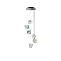 MD3350A-6BL/MIX COLORE LAMPA WISZĄCA