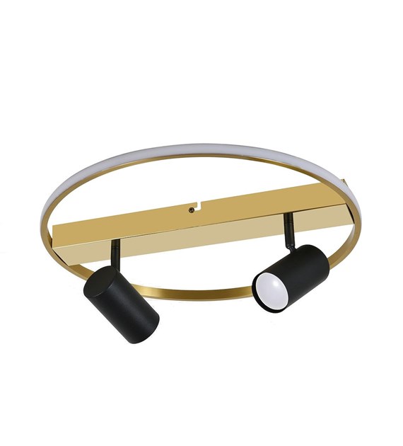 CL231045 VIENNA LAMPA SUFITOWA CZARNA-ZŁOTA/BLACK-