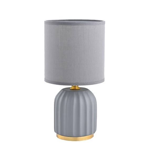 HS8723-GR LAMPA STOŁOWA SZARY