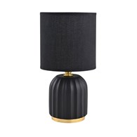 HS8723-BL LAMPA STOŁOWA CZARNY/ZŁOTY