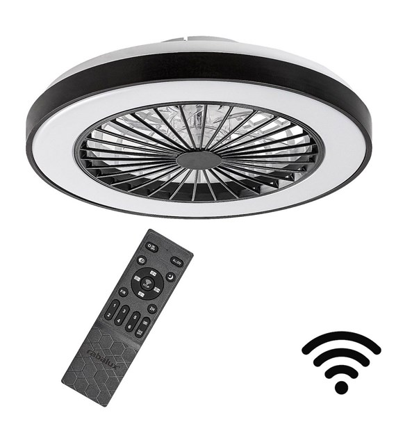 71336 Dalfon2 czarna LED 40W G K 3000,40 00,6000