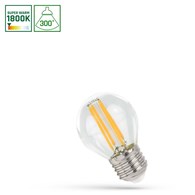 Żarówka LED COG Kulka 4W E27 1800K WOJ+14652