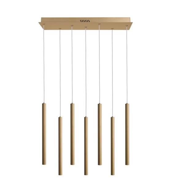 Lampa wisząca LED 35W VALDES PND-22302-7-GD Italux