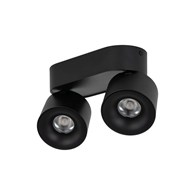 LED 20W SPARK DUO BLACK CCT 18164