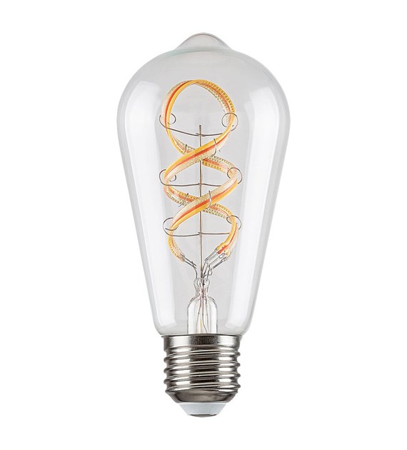 Żarówka LED E27 ST64 4W FILAMENT 1988